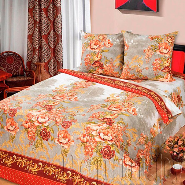 Гобелен красный / комплект 2 спальный