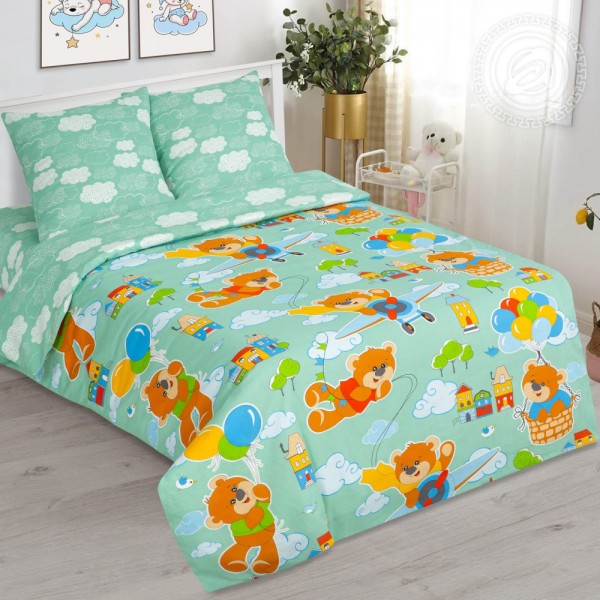 Улетные мишки / комплект 1,5 спальный