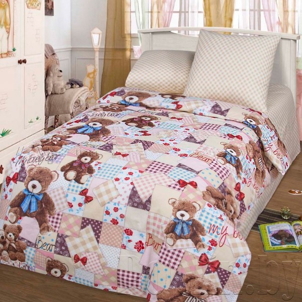 Мой медвежонок / комплект 1,5 спальный