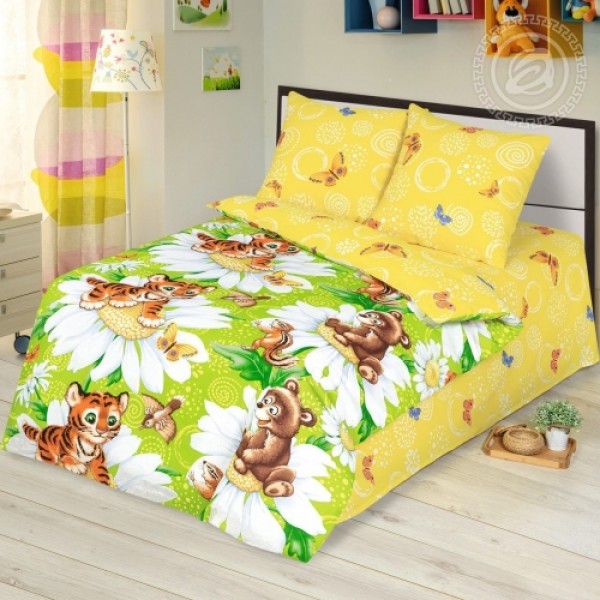 Оранжевое лето / комплект 1,5 спальный